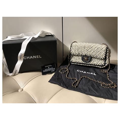 chanel pearl bag cost|Chanel pearl bag price.